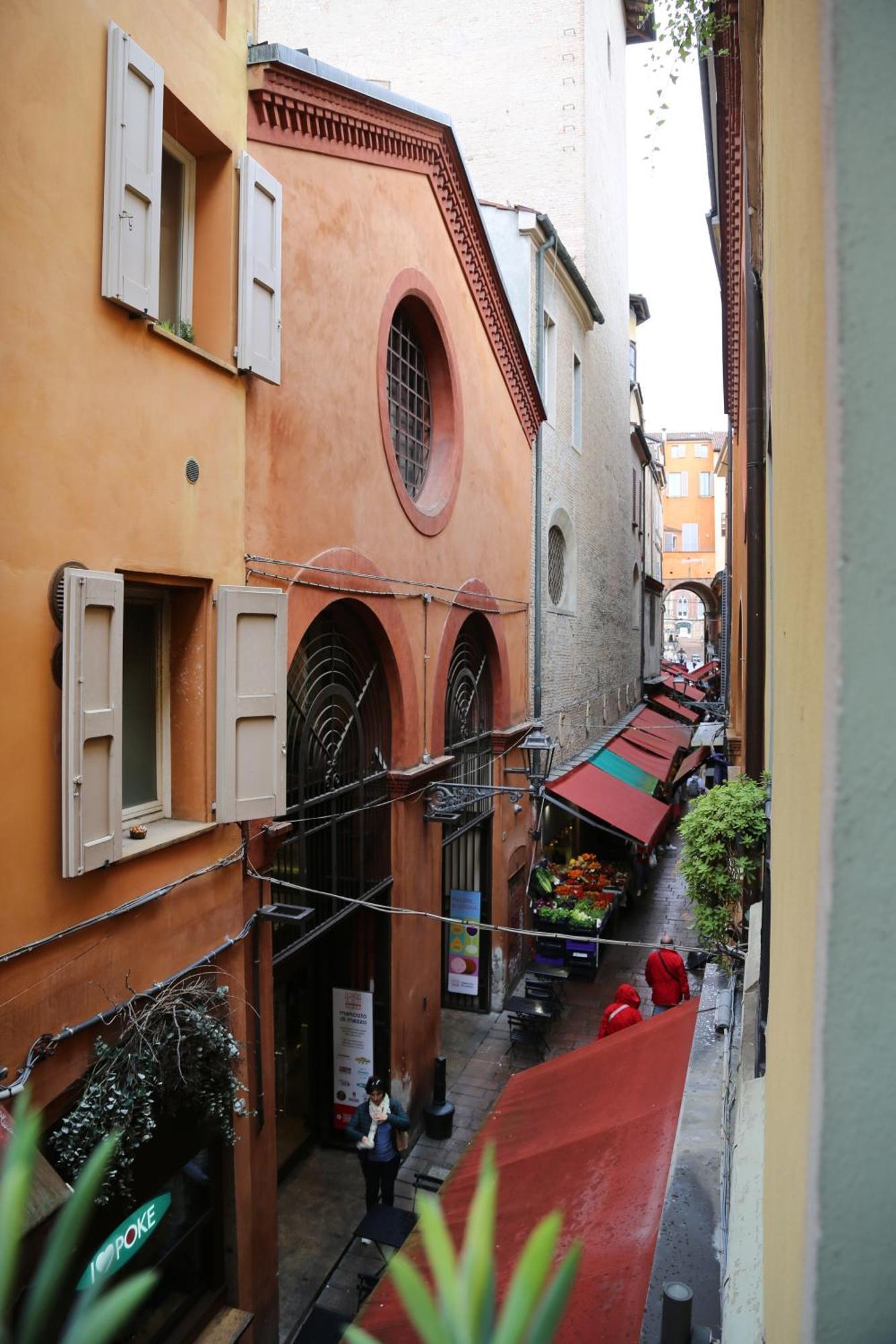 Albergo Delle Drapperie Bologna Kültér fotó